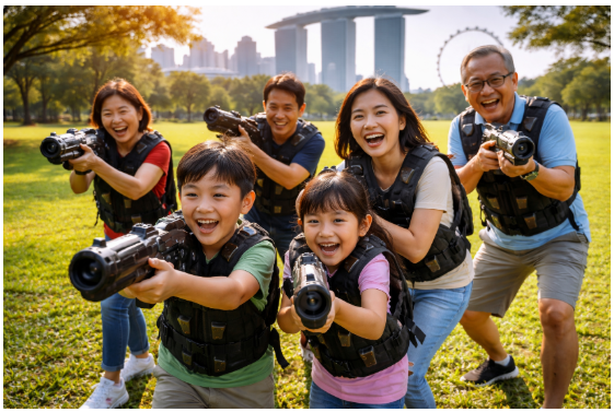 Family-Friendly Laser Tag in Singapore